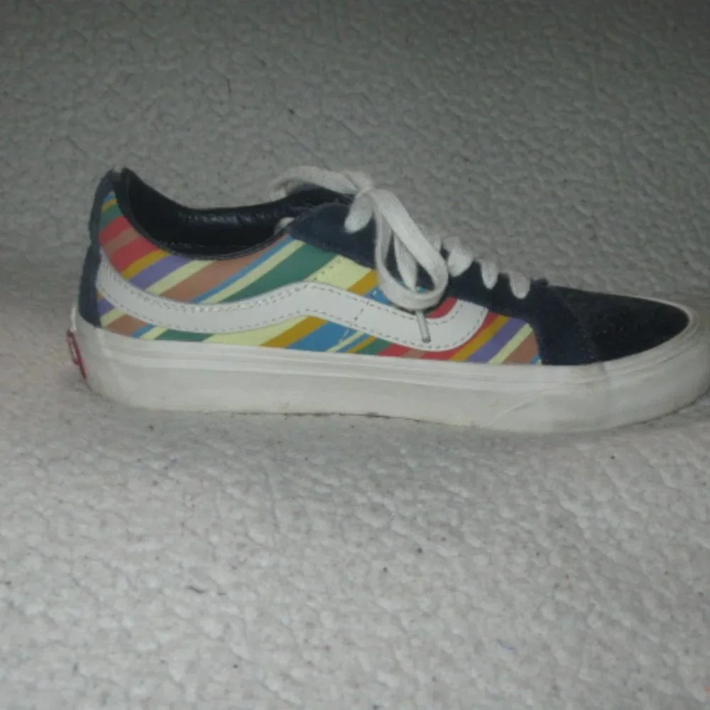 Vans Sk8 Reissue Retro Striped Low Top Shoes